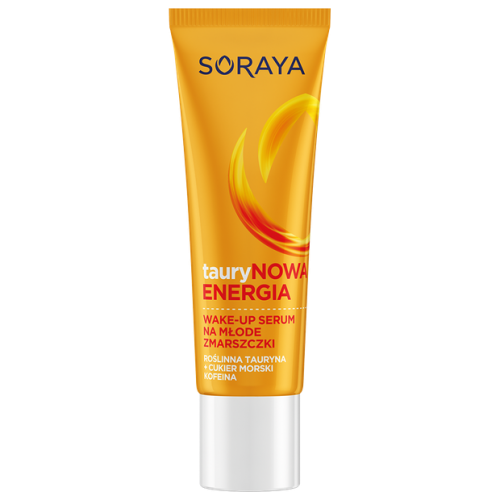 Soraya, Taurynowa Energia, Wake-up serum na młode zmarszczki na dzień i na noc