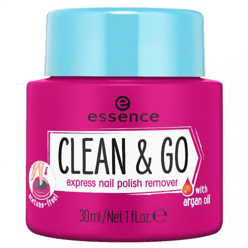 Essence, Clean & Go, Express Nail Polish Remover (Zmywacz do paznokci)