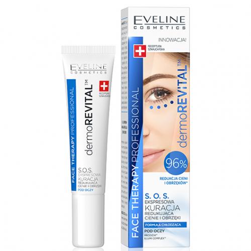 Eveline Cosmetics, Face Therapy Professional DermoRevital, S.O.S. Ekspresowa kuracja redukująca cienie i obrzęki