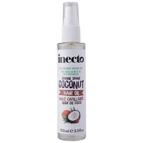 Inecto, Divine Shine, Coconut Hair Oil (Kokosowy olejek do włosów)