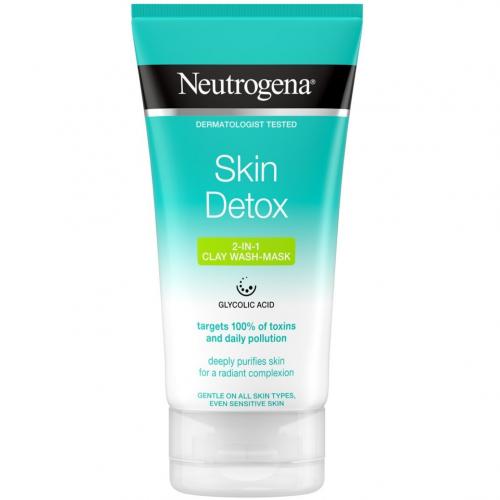 Neutrogena, Skin Detox-in-1 Clay Wash-Mask (Oczyszczająca maska 2 w 1)