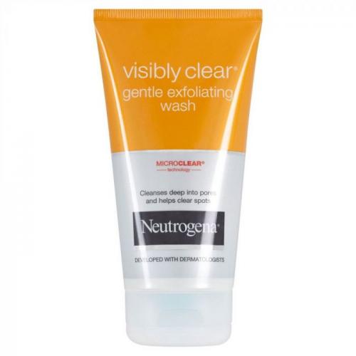 Neutrogena, Visibly Clear, Gentle Exfoliating Face Wash (Peelingujący żel do mycia twarzy)