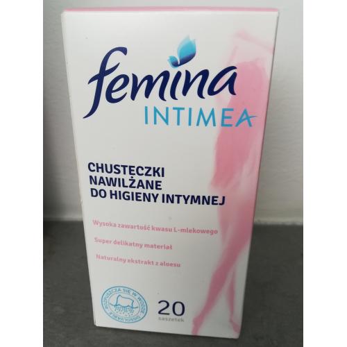Femina, Intimea, Chusteczki nawilżane do higieny intymnej