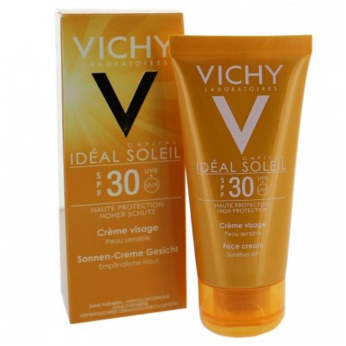 Vichy, Ideal Soleil [Capital Soleil], Creme Visage SPF 30 (Krem ochronny do twarzy)