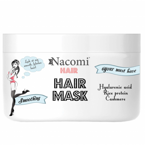Nacomi, Hair, Hair Mask Smooting (Maska wygładzająco - nawilżająca)