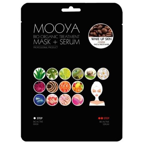Beauty Face, Mooya,  Bio organiczny zabieg z ekstraktem z kawy 'Pobudzenie skóry'