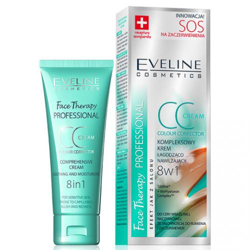 Eveline Cosmetics, Kompleksowy krem CC łagodząco - nawilżający 8 w 1