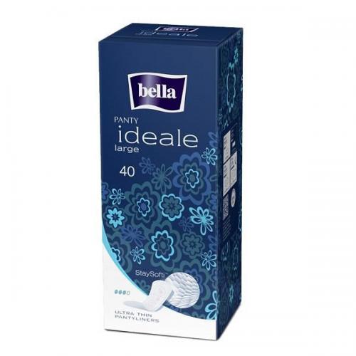 Bella, Panty Ideale StaySofti Large, Ultracienkie wkładki higieniczne o wydłużonym kształcie, aromatyzowane