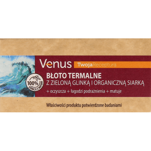Venus, Nature, Twoja Receptura, Proszek- błoto termalne z glinką i organiczną siarką