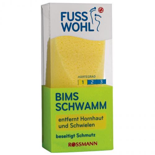Fusswohl, Bimsschwamm (Pumeks wielofunkcyjny)