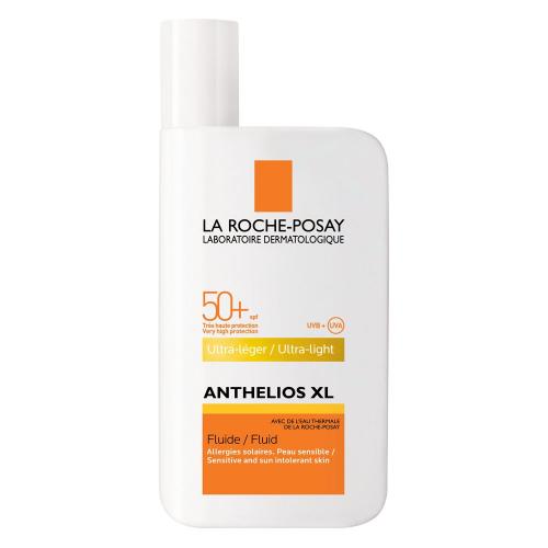 La Roche-Posay, Anthelios XL Ultra-leger Fluide SPF 50+ PPD 42  [Ultra-light Fluid] (Ultra lekki fluid do twarzy - bardzo wysoka ochrona)