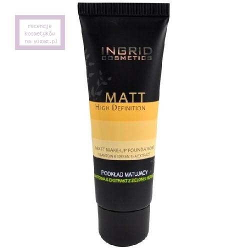 Ingrid Cosmetics, Matt High Definition, Matt Make-Up Foundation (Podkład matujący)