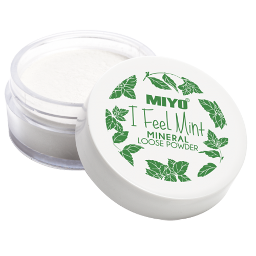 MIYO, I Feel Mint, Mineral Powder (Mineralny puder miętowy)