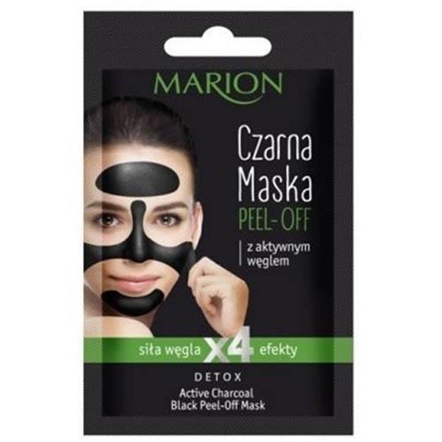 Piepen fee Corroderen Marion, Detox, Active Charcoal Black Peel - Off Mask (Czarna maska peel -  off z aktywnym węglem) - cena, opinie, recenzja | KWC