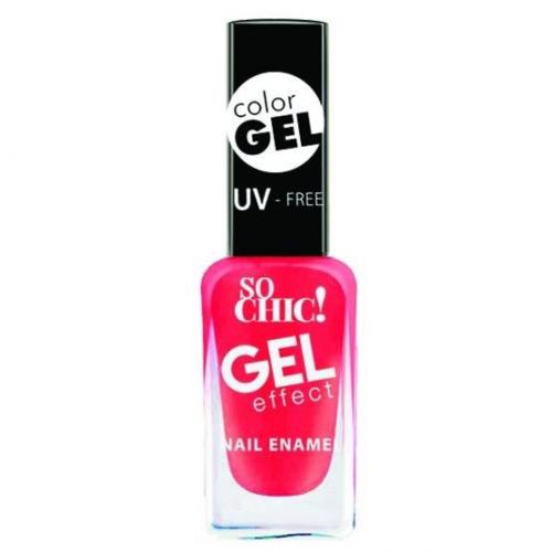 So Chic!, Nail Enamel Gel Effect UV Free (Lakier do paznokci)