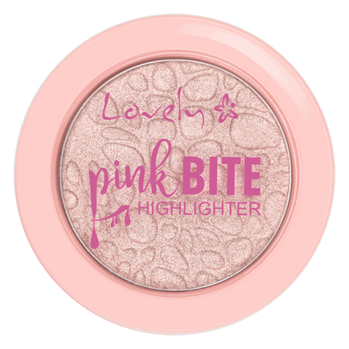 Lovely, Pink Bite Highlighter (Różowy rozświetlacz do twarzy)