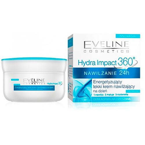 Eveline Cosmetics, Hydra Impact 360, Energetyzujący lekki krem nawilżający na dzień