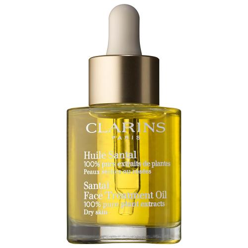 Clarins, Huile Santal [Face Treatment Oil] (Olejek do twarzy do skóry suchej lub naczynkowej)