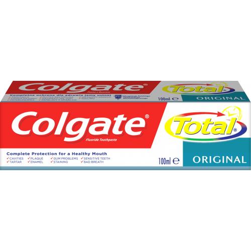 Colgate, Total, Original, Fluoride Toothpaste (Pasta do zębów '12 - godzinna ochrona')