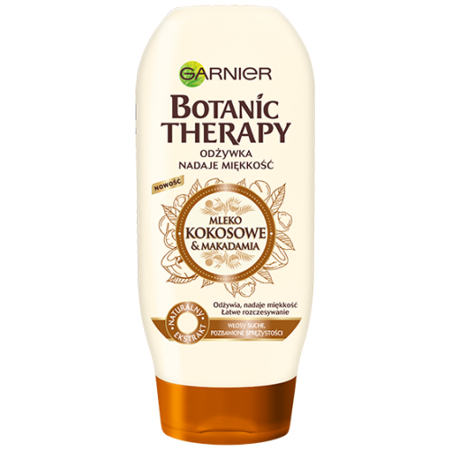 Garnier, Botanic Therapy, Mleko kokosowe & makadamia, Odżywka do włosów