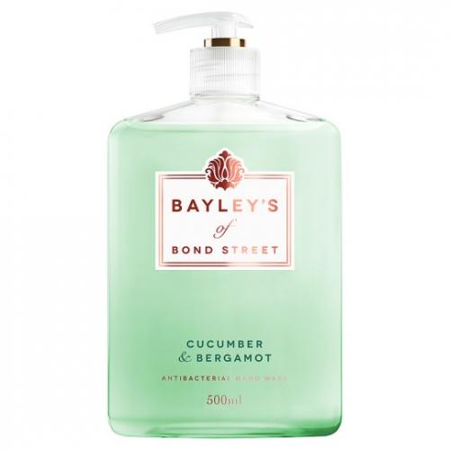 Bayley`s of Bond Street, Cucumber & Bergamot Antibacterial Hand Wash (Antybakteryjne mydło do rąk w płynie `Ogórek i bergamota`)
