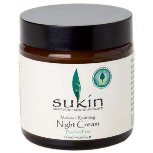 Sukin, Moisture Restoring Night Cream (Krem na noc przywracąjący nawilżenie skóry)