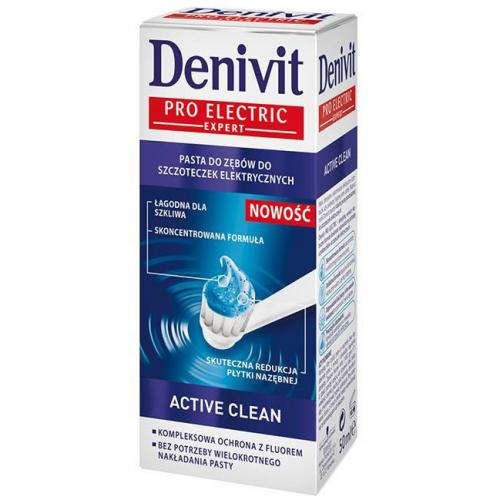Denivit, PRO Electric Expert, Active Clean (Pasta do zębów do szczoteczek elektrycznych)