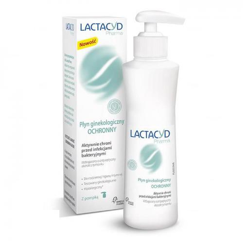 Lactacyd, Pharma, Płyn ginekologiczny ochronny o właściwościach antybakteryjnych