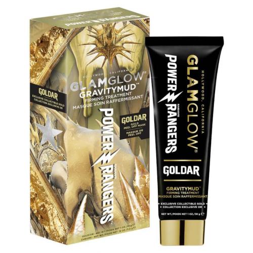 GlamGlow, GravityMud Power Rangers Firming Treatment `Goldar` (Maska liftingująca peel - off)