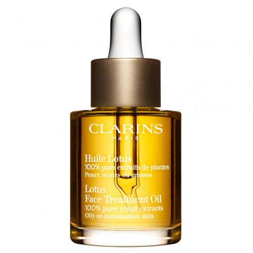 Clarins, Huile Lotus [Face Treatment Oil] (Olejek do twarzy do cery tłustej i mieszanej)