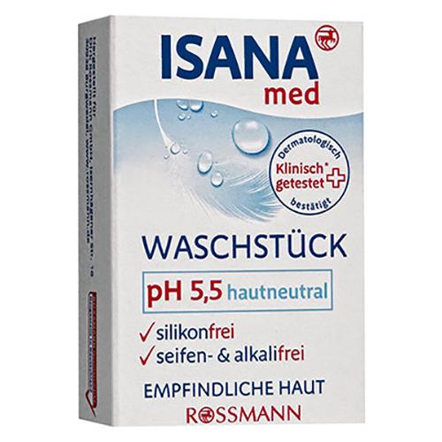 Isana, Med, Seifenfreies Waschstuck (Kostka myjąca do skóry wrażliwej)