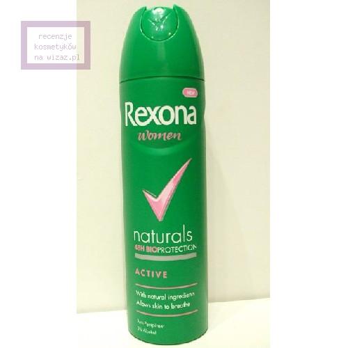 Rexona, Women, Naturals 48h Bioprotection, Active Spray (Antyperspirant w sprayu)