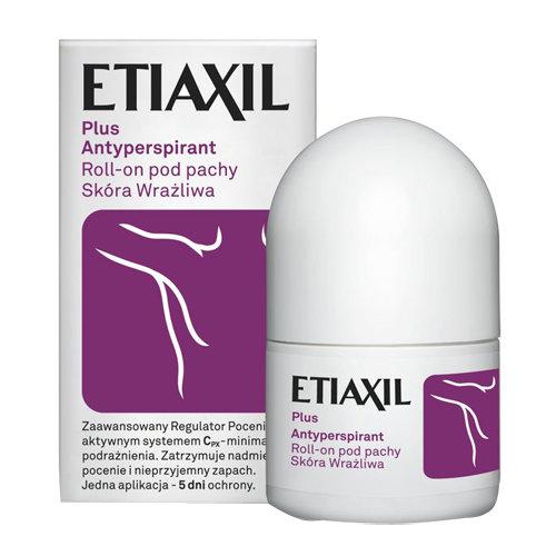 Etiaxil, Plus, Antyperspirant roll - on pod pachy do skóry wrażliwej