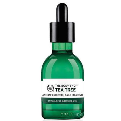 The Body Shop, Tea Tree, Anti-imperfection Daily Solution (Oczyszczające serum z olejem z drzewa herbacianego [Serum przeciw niedoskonałościom do twarzy])