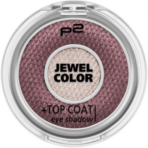 P2 Cosmetics, Jewel Color, Top Coat + Eyeshadow (Cień i top coat do powiek)