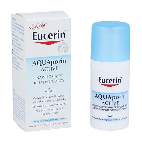 Eucerin, Aquaporin Active, Nawilżający krem pod oczy