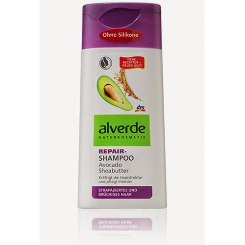 Alverde, Repair Shampoo, Traube Avocado (Szampon regenerujący z wyciągiem z winogron i awokado)