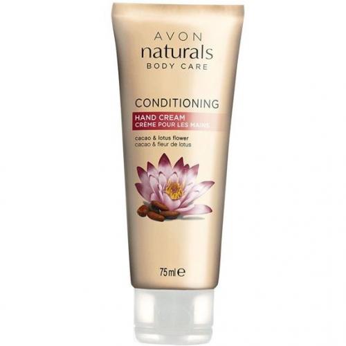 Avon, Naturals, Cacao & Lotus Flower, Conditioning Hand Cream (Odżywczy krem do rąk `Kakao i kwiat lotosu`)