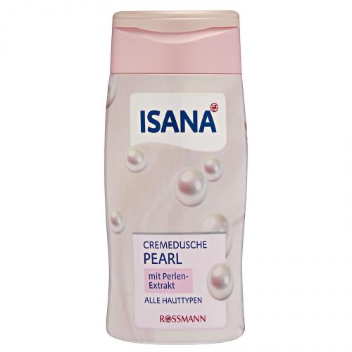 Isana, Creme Dusche Perlen - Extract (Kremowy żel pod prysznic z ekstraktem z pereł)