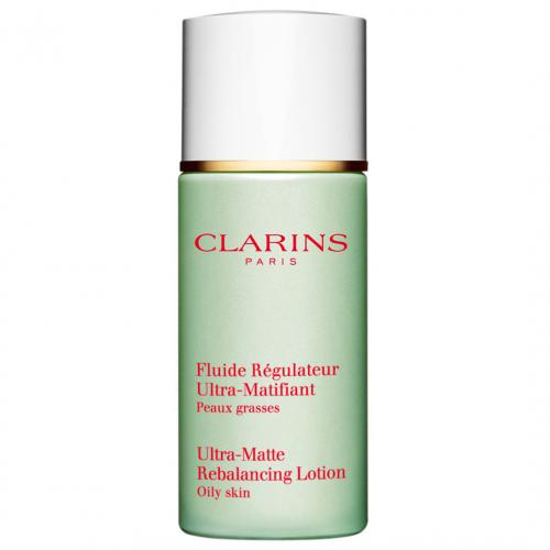 Clarins, Fluide Regulateur Ultra-Matifiant Peaux Grasses [Ultra Matte Rebalancing Lotion Oily Skin] (Fluid regulująco-matujący dla tłustej skóry)
