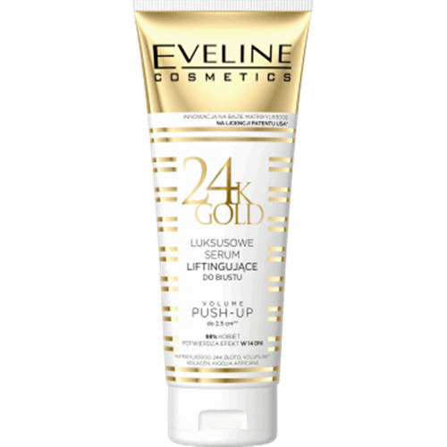 Eveline Cosmetics, 24 K Gold, Luksusowe serum liftingujące do biustu