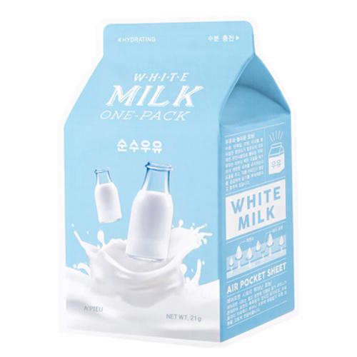 A`pieu, White Milk, One-Pack (Maska do twarzy w płacie) - cena ...
