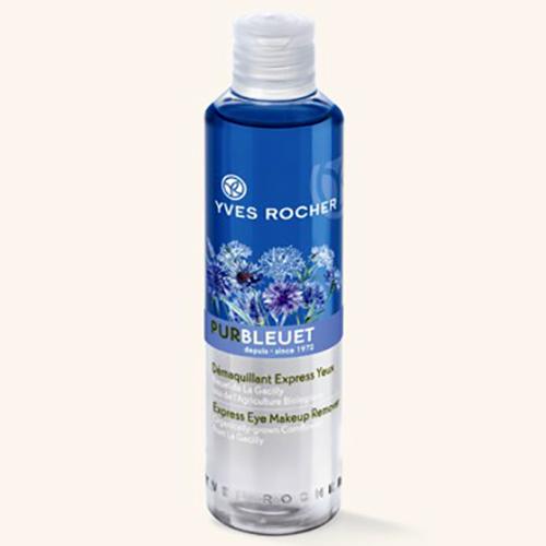Yves Rocher, Pur Bleuet, Demaquillant Express Yeux (Dwufazowy płyn do demakijażu oczu)