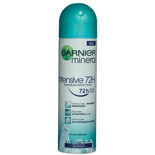 Garnier, Mineral Deodorant, Intensive 72h Maximum Protection Spray (Antyperspirant mineralny w sprayu)