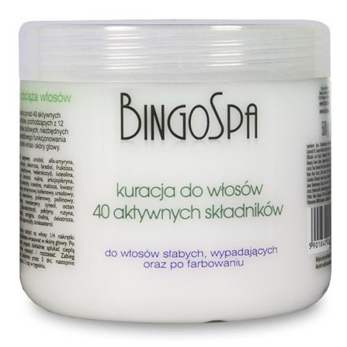 BingoSpa, Kuracja do włosów z 40 aktywnych składników