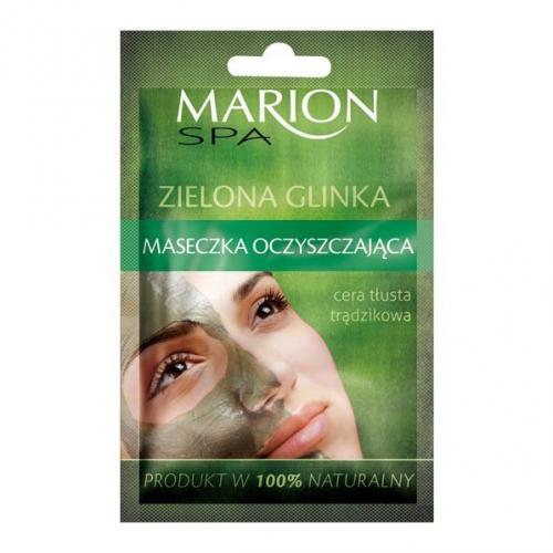 Marion, SPA, Maseczka oczyszczająca do cery tłustej i trądzikowej z zieloną glinką