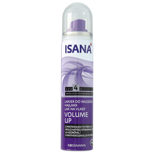 Isana, Hair, Volume Up Haarspray (Lakier do włosów `Objętość` (nowa wersja))