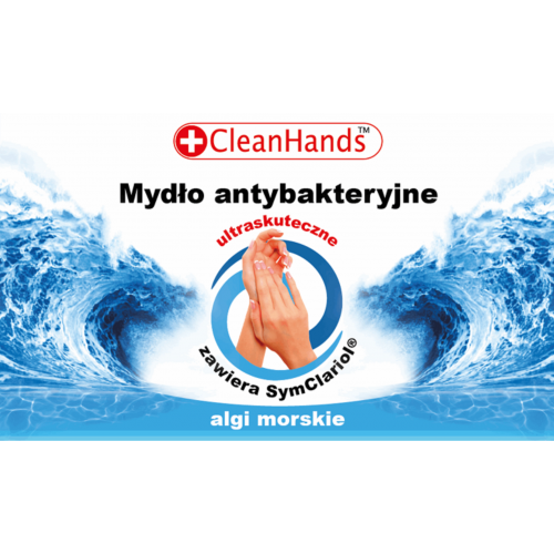CleanHands, Mydło antybakteryjne w kostce `Algi morskie`