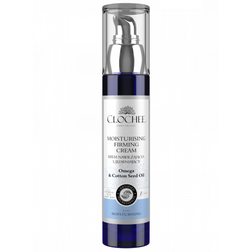Clochee, Moisturising Firming Cream Omega & Cotton Seed Oil (Krem nawilżająco - ujędrniający)
