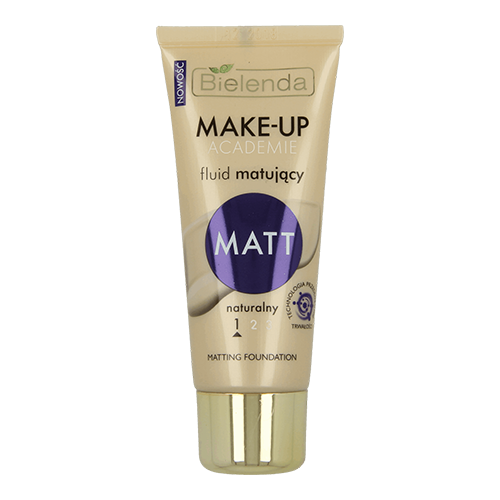 Bielenda, Make-Up Academie, Matt, Naturalny fluid matujący